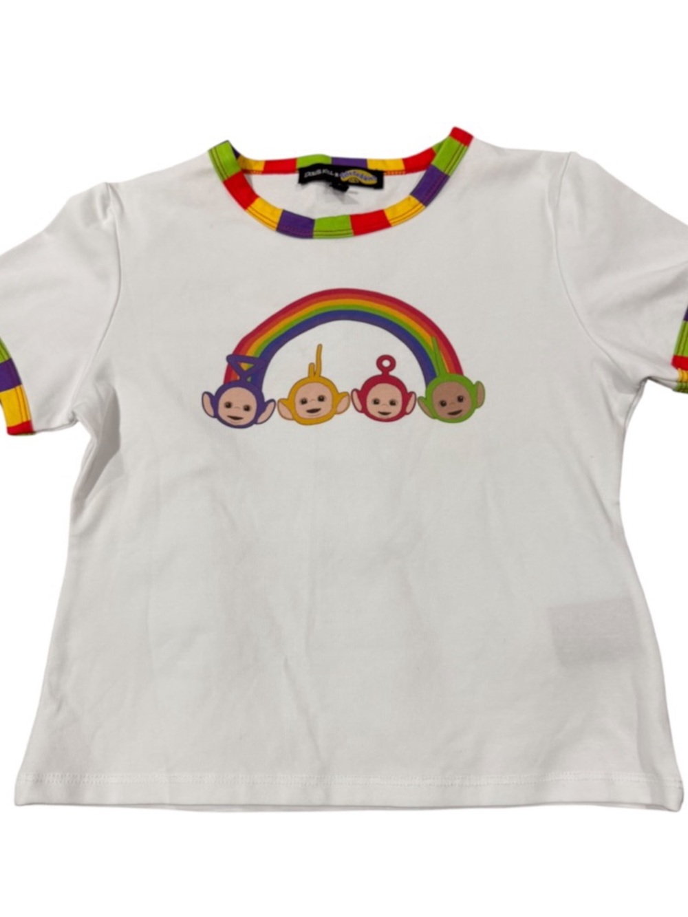 Dolls Kill x Teletubbies Magical Surprises Baby Doll Tee Shirt Women’s Size S